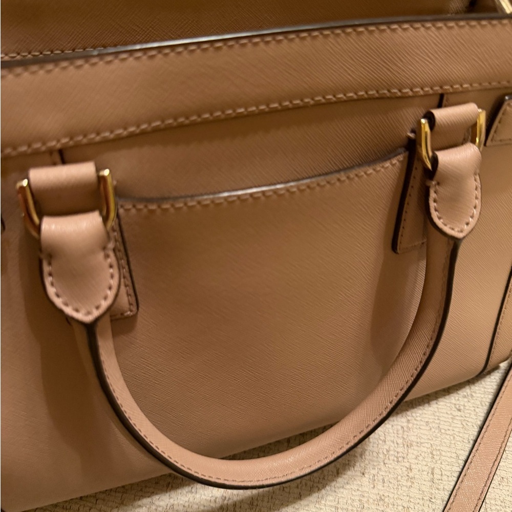 Michael Kors Beige Satchel Bag - Picture 9 of 11
